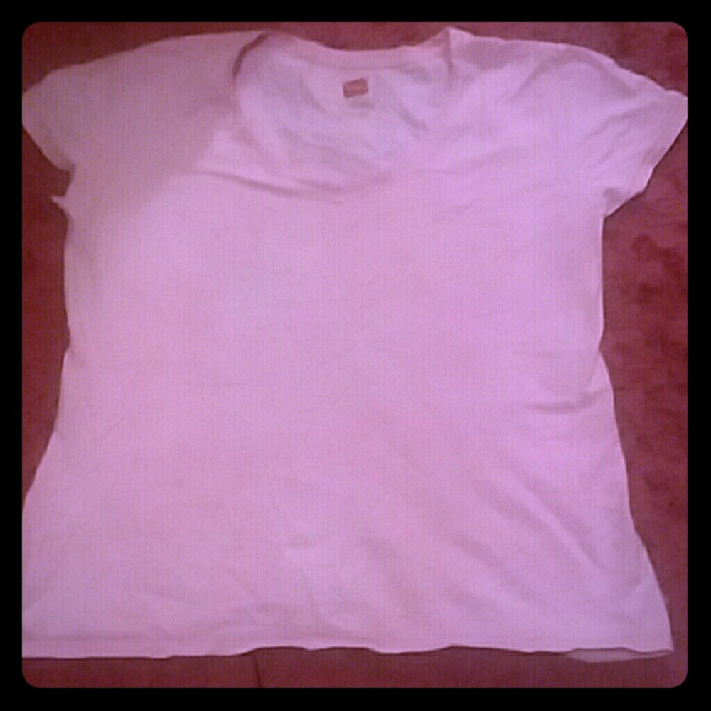 Pink short sleeve shirt